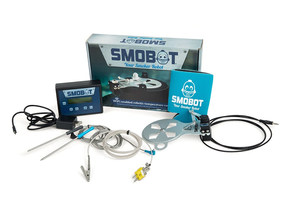 SMOBOT WiFi Kamado Grill and Smoker Temperature Controller for Big Green Egg